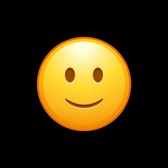 Fototapeta premium Smiling Face Emoji 