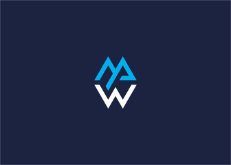 letter mwp logo icon design vector design template inspiration