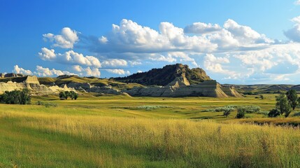 Badlands South Dakota. Geologic Wonders in the Heart of Dakota's Natural Beauty