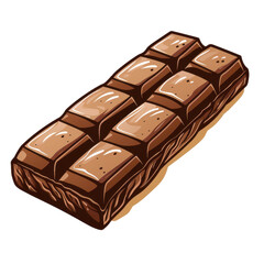 Delicious chocolate bar with a rich texture and smooth finish, perfect for satisfying sweet cravings anytime.