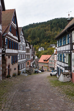 Fachwerkh&auml;user in Schiltach im Landkreis Rottweil (Schwarzwald) 