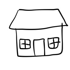 House kids drawing