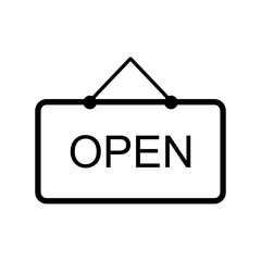 Open sign