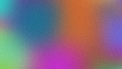 Artistic Gradient Poster with Smooth Fluid Shapes and Grainy Texture, Bold Gradient with Grainy Noise for Eye-Catching Poster Design