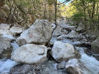 Torrential stream Mala Paklenica, Seline (Paklenica National Park, Croatia) - Wildbach Mala Paklenica, Seline (Nationalpark, Kroatien) - Bujični potok Mala Paklenica, Seline (Hrvatska)