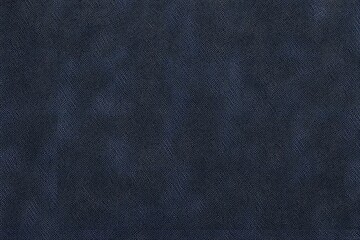 Smooth deep indigo denim fabric with minimal fading and sharp texture, AI Generated