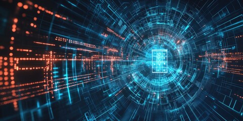 Data privacy framework with encryption methods, secure key handling, and compliance indicators.