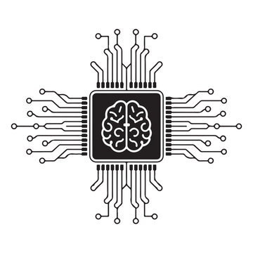 recommend clip art: Computer or circuit bug icon. vector illustration