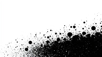 Ink Splatter on Bottom Edge for Bold and Creative Design