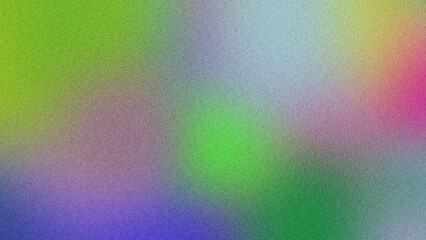 Colorful Gradient and Grainy Noise for Futuristic Poster Designs, Vibrant Poster Design with Gradient and Grainy Texture Effects