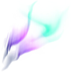 Abstract Design Aurora Borealis Colorful