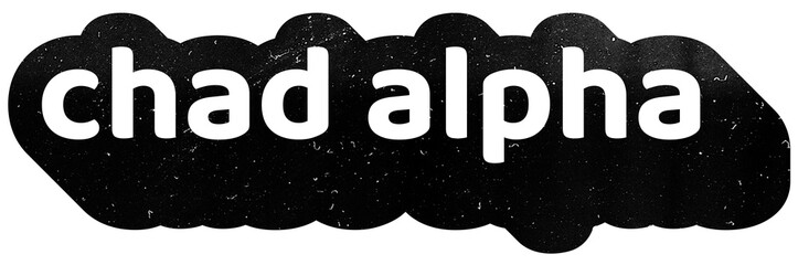 slang con tipografia moderna chad alpha gen z alpha