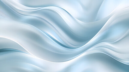Surreal Gallium Background Blending Blue and Silver in a Dreamlike Composition