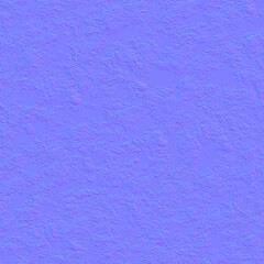 Seamless concrete wall plaster normal map