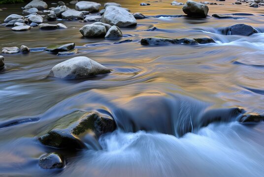 Lullaby Stream A stream whose gentle flow creates a soothing lul