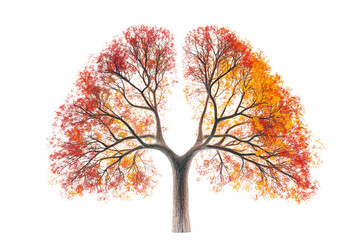 Autumn Tree Lungs Natures Breath of Life