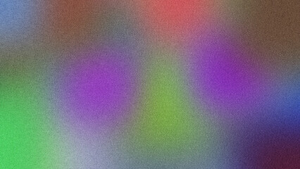 Colorful Gradient and Grainy Noise for Futuristic Poster Designs, Vibrant Poster Design with Gradient and Grainy Texture Effects