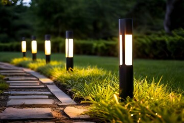 smart solar pathway lights