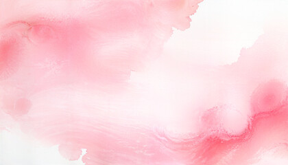 pastel pink aquarelle background with free space