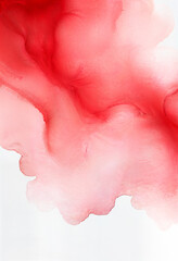 artistic red watercolour backgriund with free space