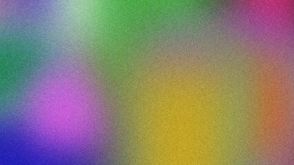 Colorful Gradient and Grainy Noise for Futuristic Poster Designs, Vibrant Poster Design with Gradient and Grainy Texture Effects