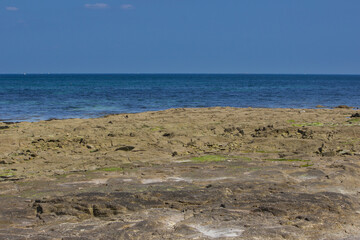 Ocean coast, sea and rocks