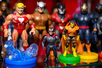Limited Edition Action Figures Action figures that are produced