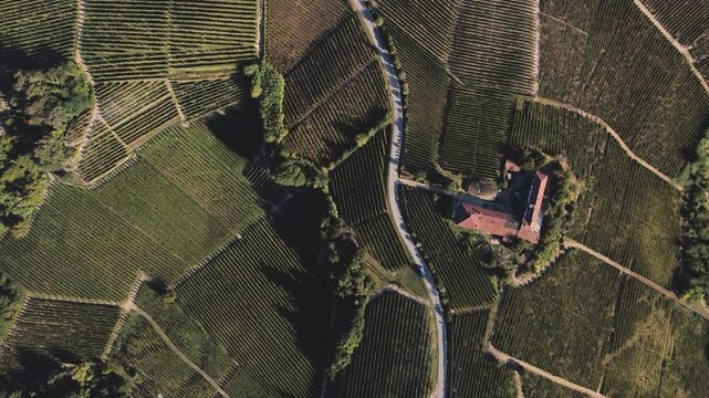 Vista aerea dall'alto