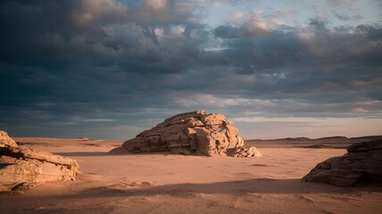 Naklejka premium Desert valley 