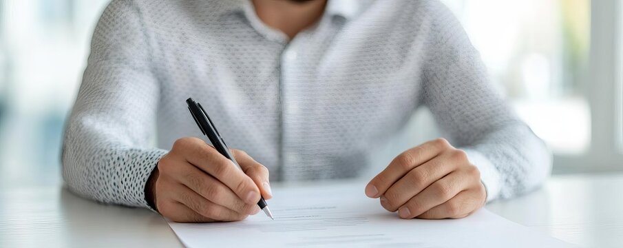 Venture capitalist explaining the final terms of a capital agreement to a startup founder