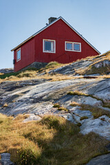 View from the beautiful town of Saarloq (South Greenland)