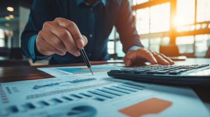 Portfolio rebalancing: Financial advisor adjusting a client's investment portfolio for optimal returns