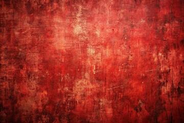 Obraz premium Rustic red abstract background with grunge elements