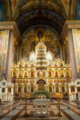 Obraz premium the Orthodox Church. The church is inside. The altar