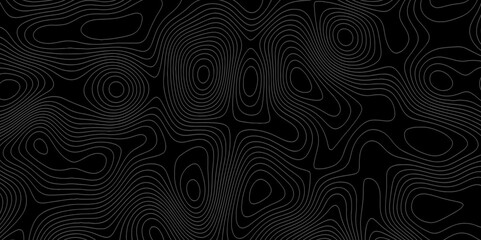 Topographic map in contour line light topographic topo contour map. Lines Topographic contour lines map seamless pattern. Geographic mountain relief. Background of the topographic map. Contour maps.