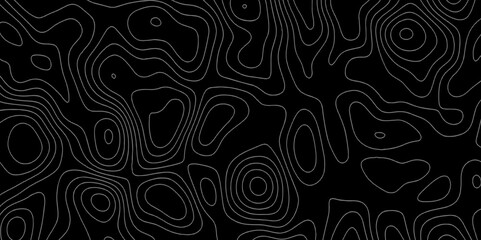 Topographic map in contour line light topographic topo contour map. Lines Topographic contour lines map seamless pattern. Geographic mountain relief. Background of the topographic map. Contour maps.