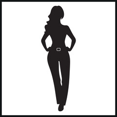 Women Posing in High Heels