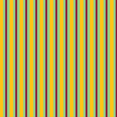 Obraz premium simple yellow and maroun colour vertical line pattern on light creem colour background.