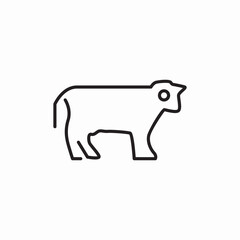 animal ram icon sign vector