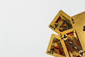 Gold Playing Cards