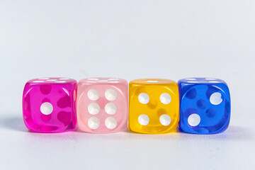 Four Dice in a Row