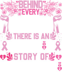 Breast Cancer T-shirt Design, Breast Cancer Awareness, Inspirational Breast Cancer Survivor T-Shirt, Hope and Strength Pink Ribbon, Support Breast Cancer Fighters, Faith Over Fear, Warrior Woman.
