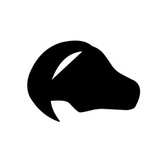 Best Goat Head Silhouette Vector