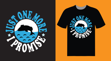 Just One More Tank I Promise Shirt And Funny Retro Vintage Aquarium T-shirt Design