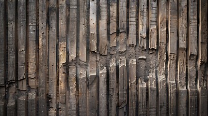 Fototapeta premium Wood plank brown texture background, wood planks wall