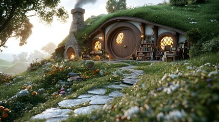 ホビットの家、hobbit house