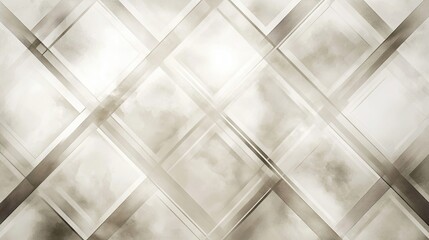 Obraz premium A classy diamond-patterned outline border with elegant symmetry and soft colors