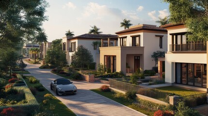 Obraz premium Real Estate flyer, Open Day