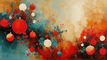 red and yellow splashes