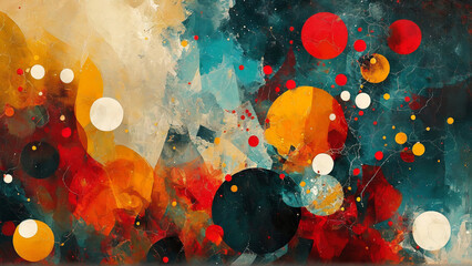 abstract background with bubbles